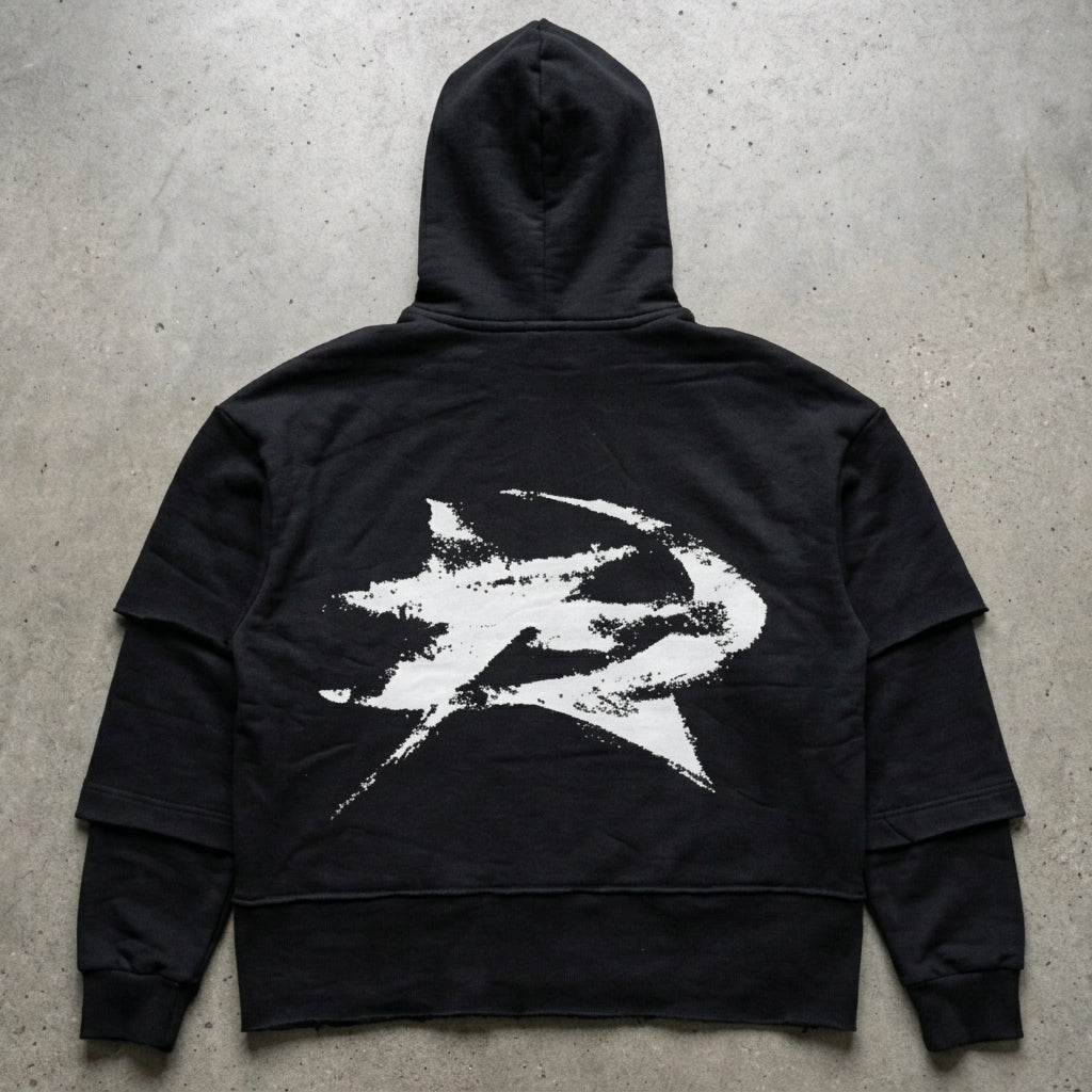 HOODIE SNOWFALL NEGRO
