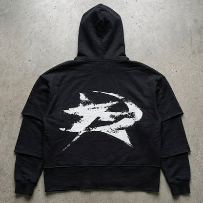 HOODIE SNOWFALL NEGRO