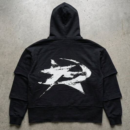 HOODIE SNOWFALL NEGRO