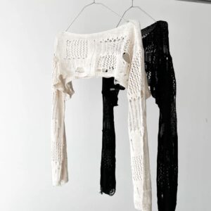 CROP ROTURAS BLANCO