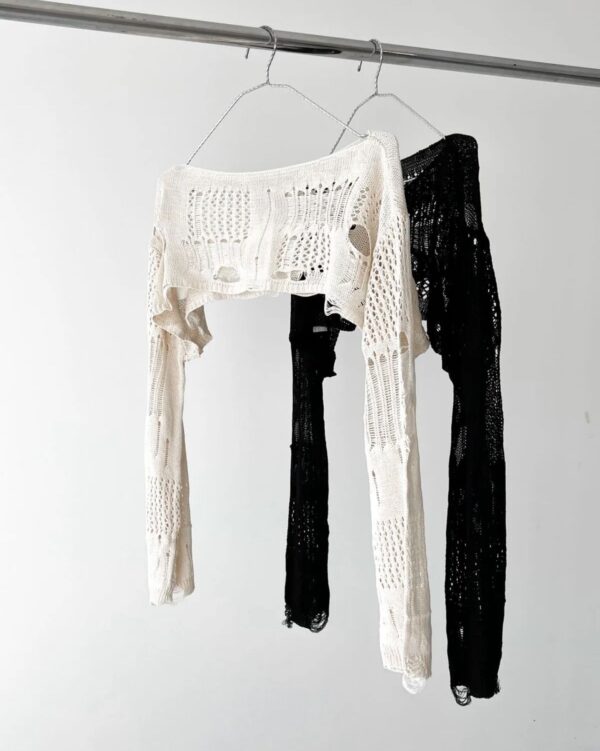 CROP ROTURAS BLANCO