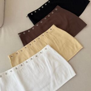 MINI FALDA ARROW (BLANCO)