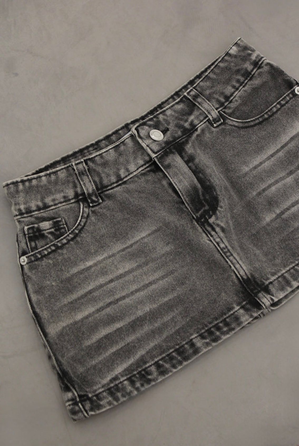 MINI JEAN GRIS CLARO (PREVENTA) - Imagen 3